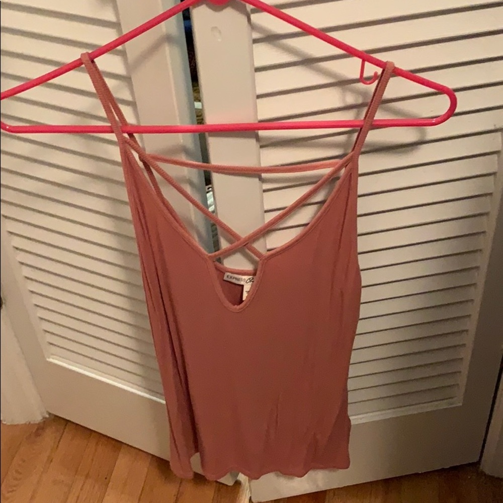 Pink tank top